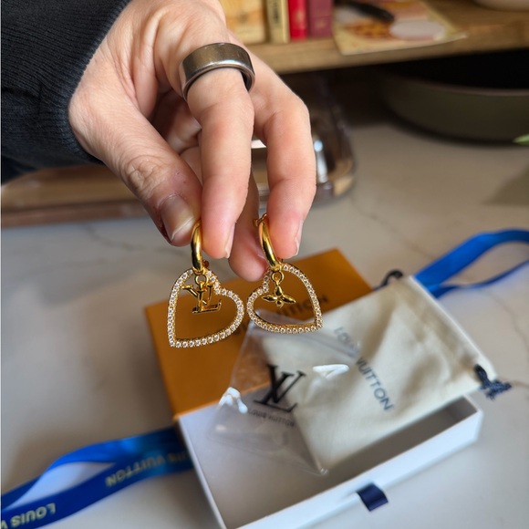 Gold Earrings - Picture 2 of 3